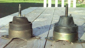 Old and new mounts [Picture courtesy of Jens Bovbjerg]