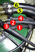 LHM reservoir hoses